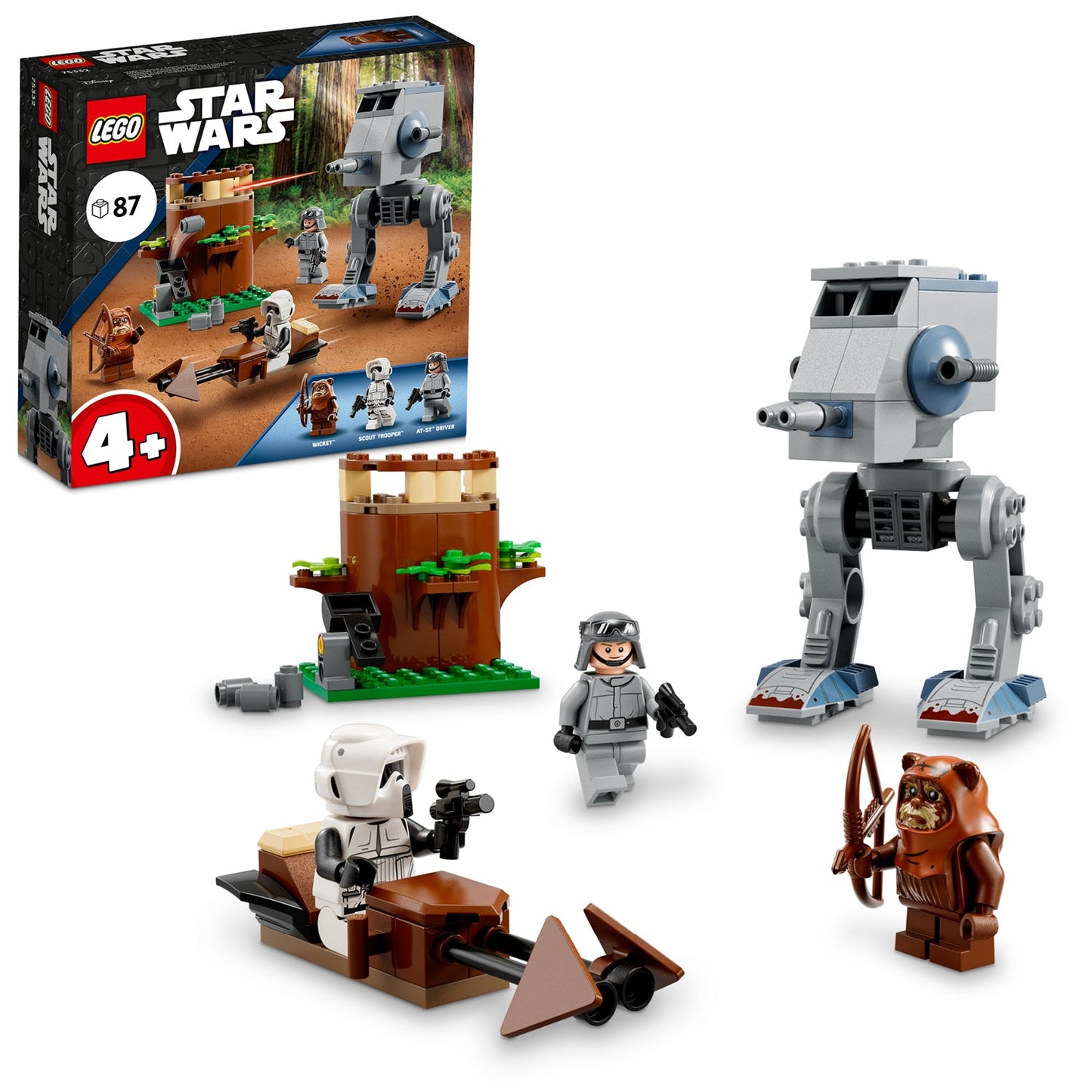 LEGO® Star Wars™ AT-ST™ Bộ Đồ Chơi Lắp Ráp Robot Chiến Xa 75332 LEGO - ảnh 2 - LEGO Star Wars