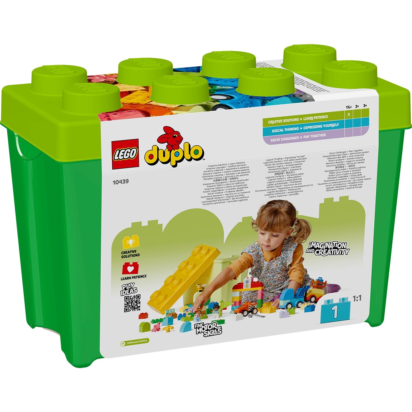 LEGO® DUPLO® Classic Cars and Trucks Brick Box Đồ chơi lắp ráp Xe hơi và Xe tải (10439) LEGO - ảnh 2 - Đồ chơi lắp ráp