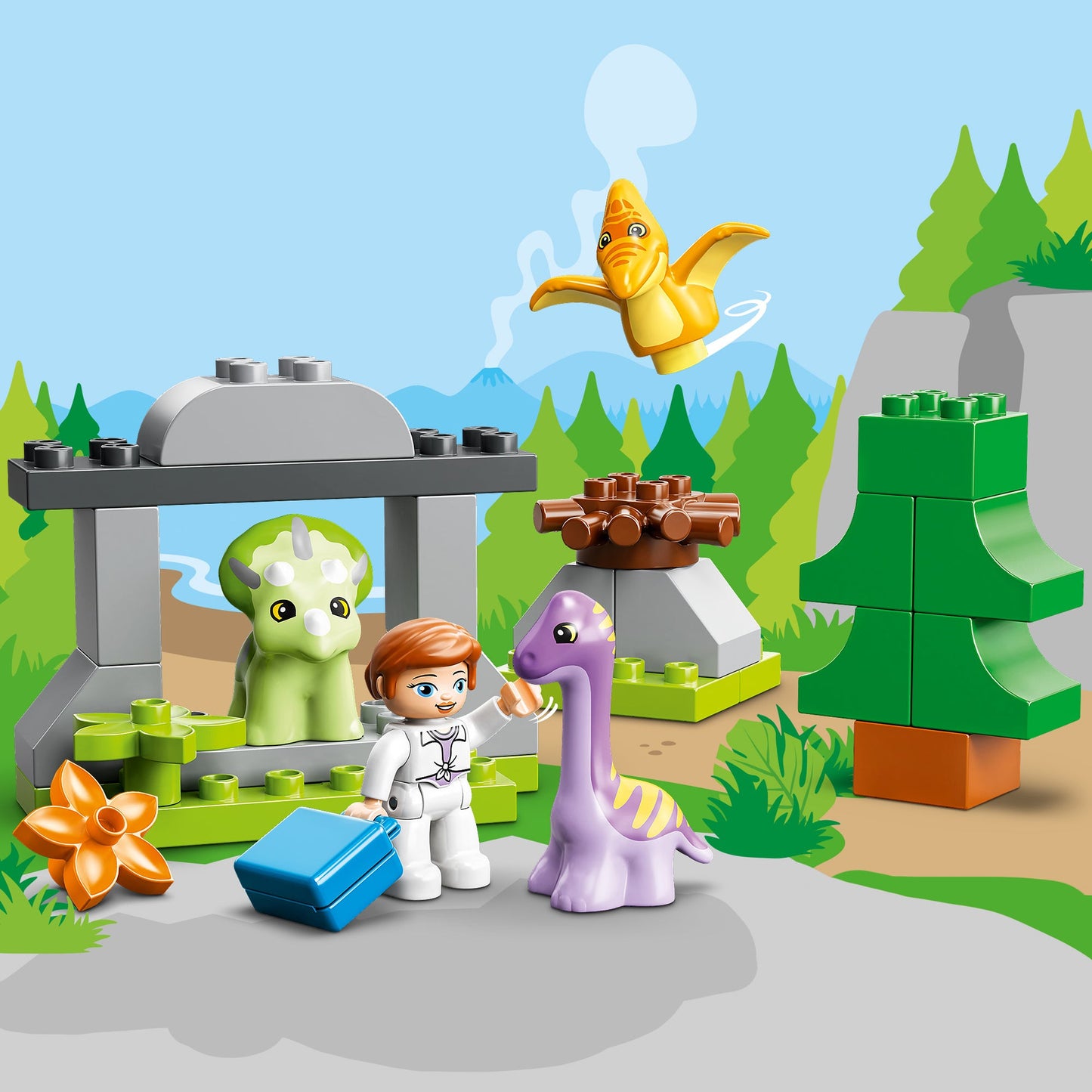 LEGO® DUPLO™ Jurassic World Dinosaur Nursery - Đồ Chơi Nhà Trẻ Khủng Long - LEGO 10938 LEGO - ảnh 5 - LEGO Sets