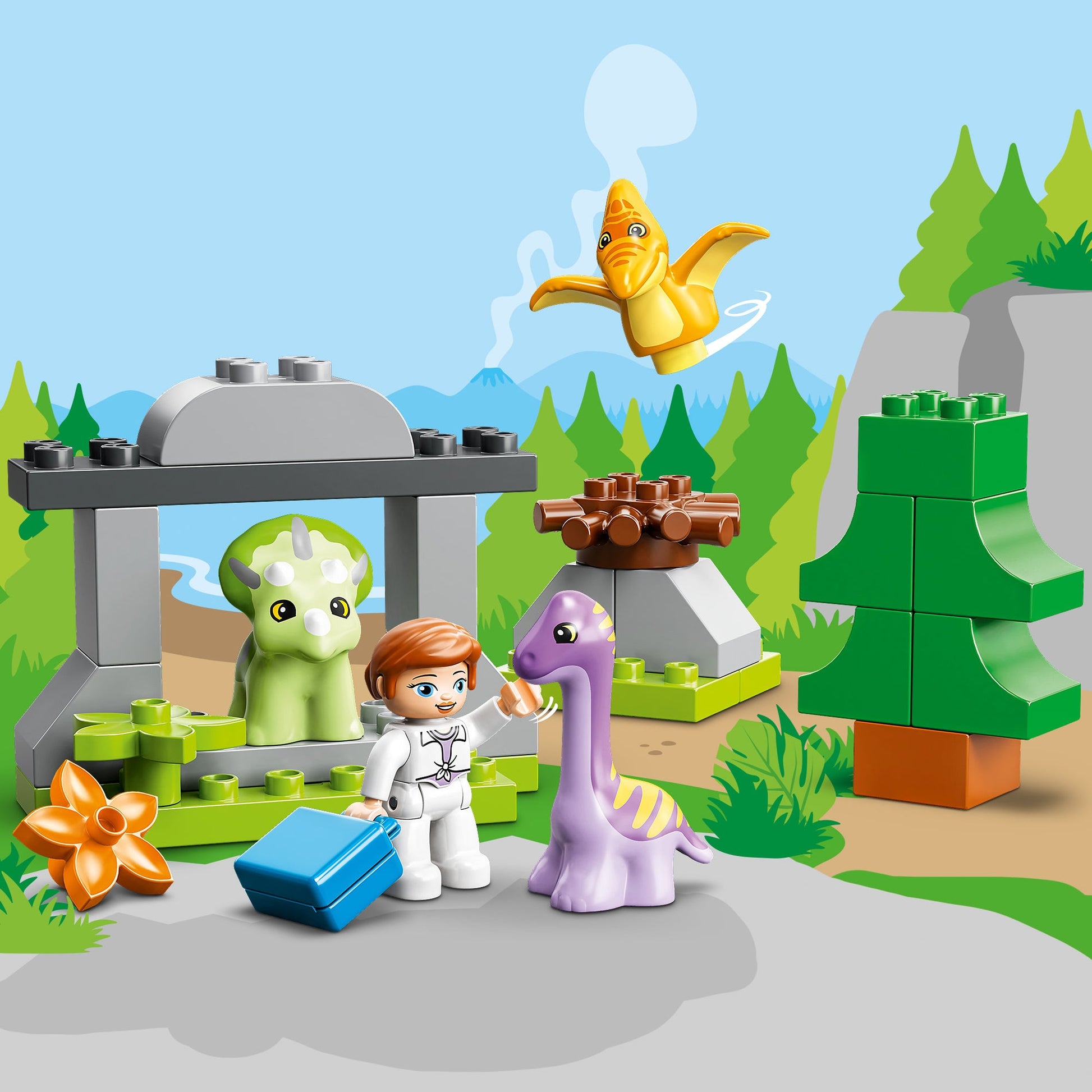 LEGO® DUPLO™ Jurassic World Dinosaur Nursery - Đồ Chơi Nhà Trẻ Khủng Long - LEGO 10938 LEGO - ảnh 5 - LEGO Sets