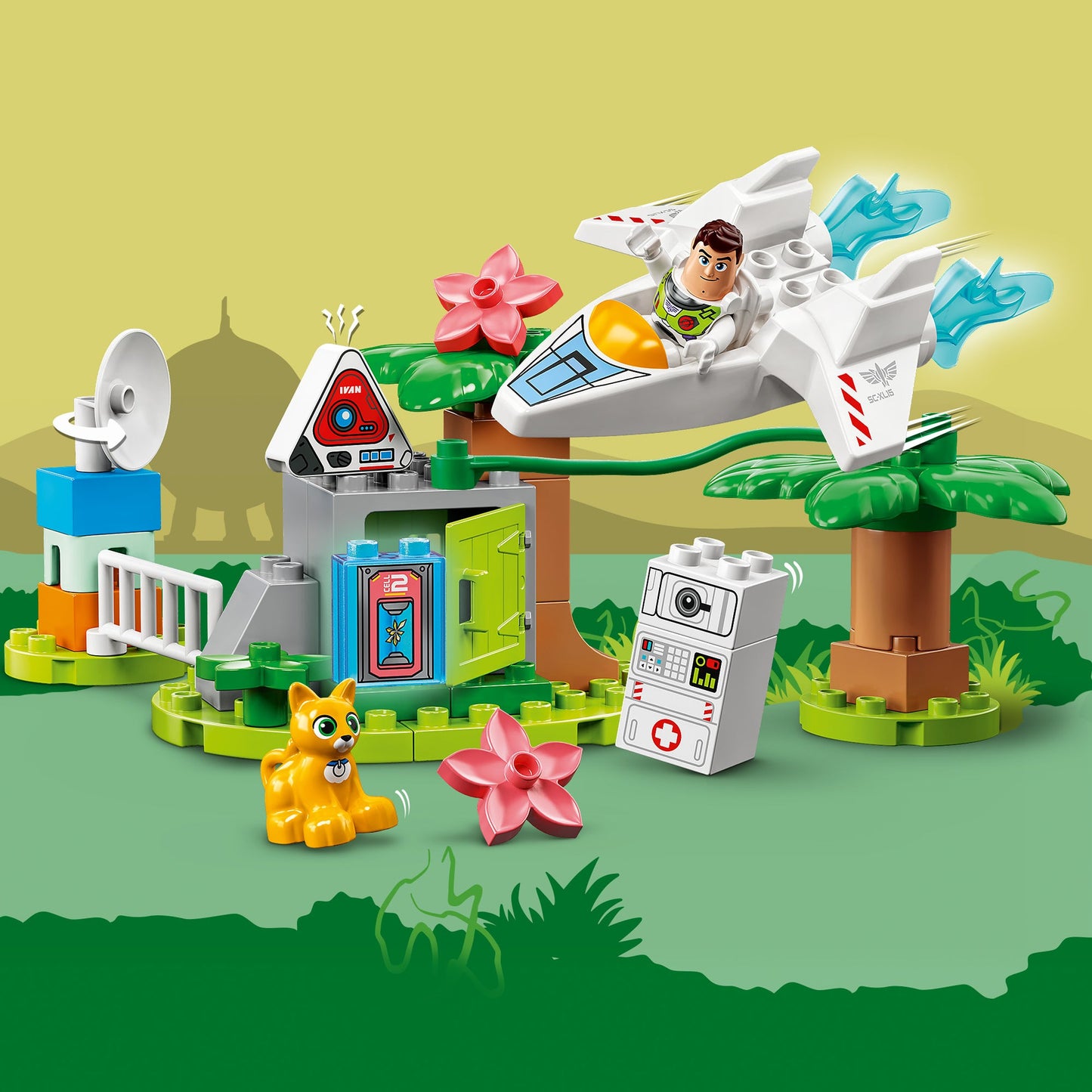 LEGO® DUPLO™ Disney and Pixar Buzz Lightyear’s Planetary Mission - Bộ Đồ Chơi Lắp Ráp Nhiệm Vụ Hành Tinh 10962 - Hình ảnh bổ sung 9