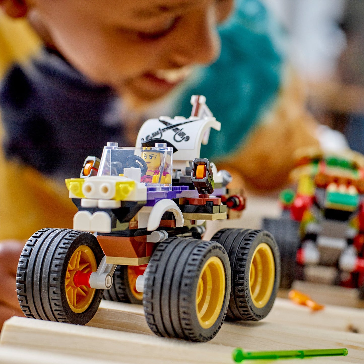 LEGO® City Monster Truck Race - Đồ Chơi Lắp Ráp Xe Tải Quái Vật - LEGO 60397 - Hình ảnh bổ sung 6