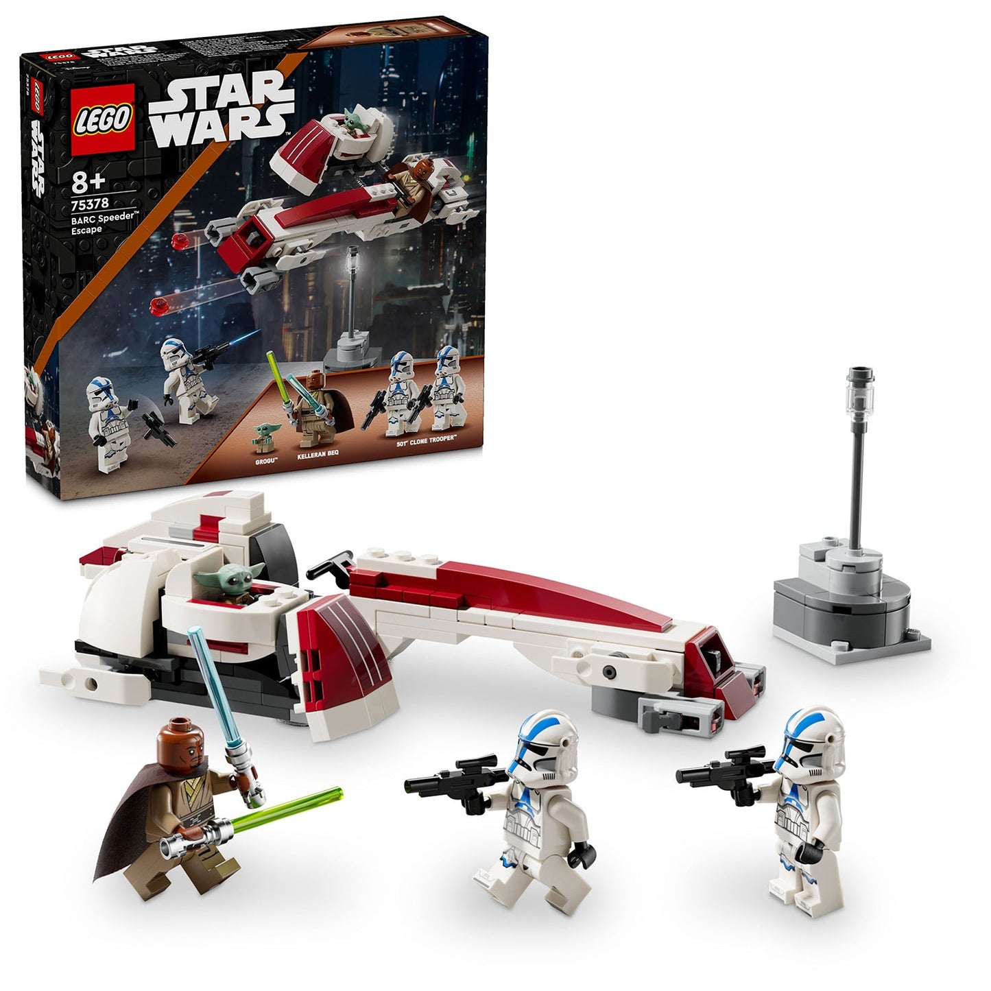 LEGO® Star Wars BARC Speeder™ Escape - Đồ chơi lắp ráp Chiến tranh giữa các vì sao LEGO 75378
