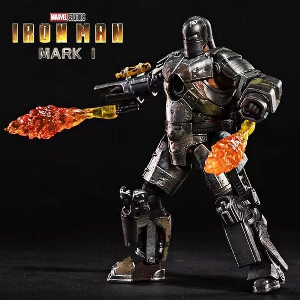 Mô Hình Marvel - Iron Man Mark I MK1 (7 Inch) - ZD Toys 1906 - ZM58