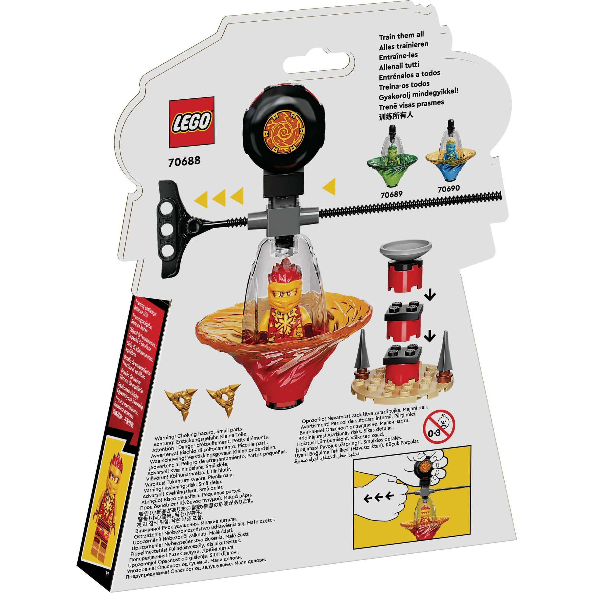 LEGO® NINJAGO® Kais Spinjitzu Ninja Training - Đồ Chơi Huấn Luyện Ninja LEGO 70688 LEGO - ảnh 8 - Lego