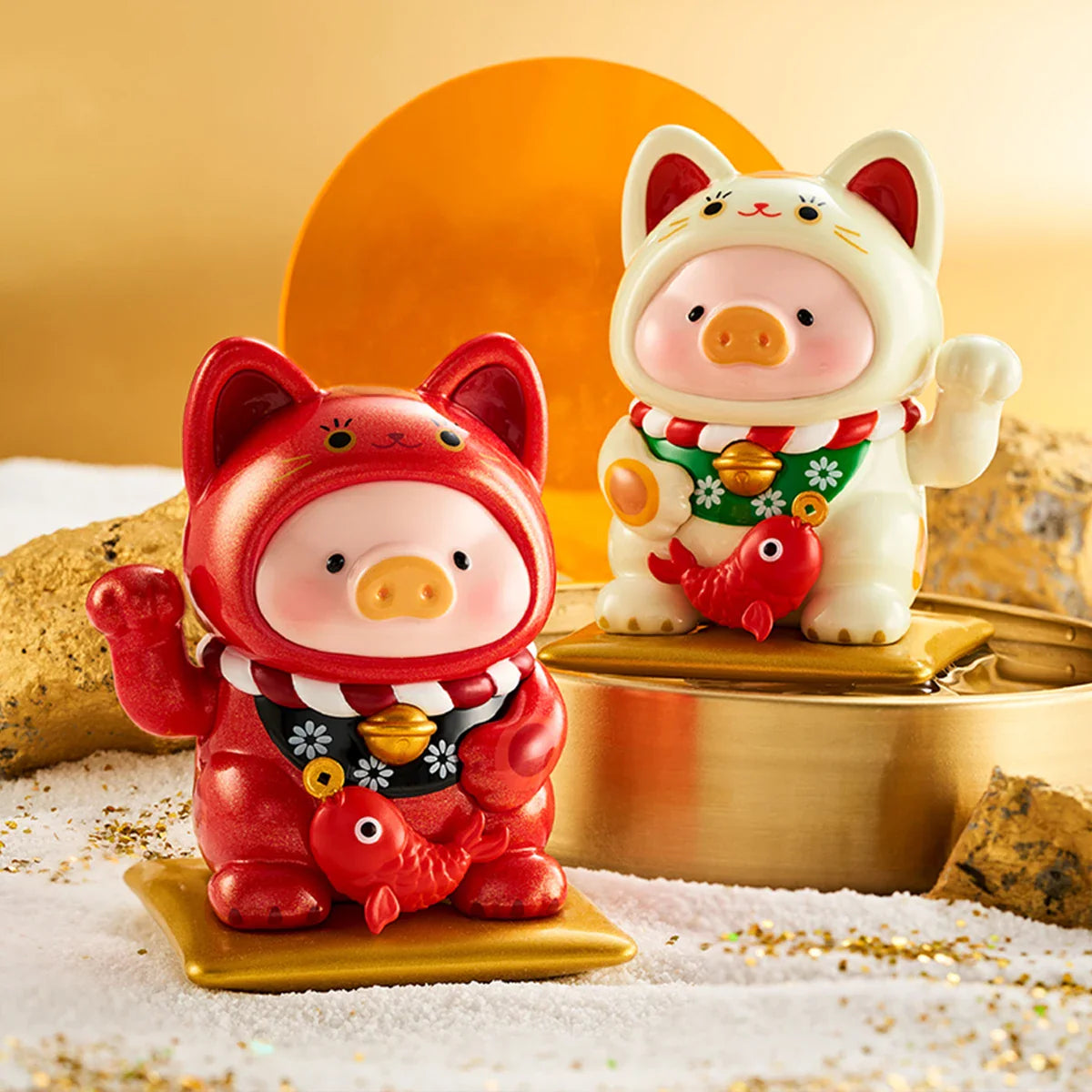 LULU THE PIGGY - LUCKY CAT