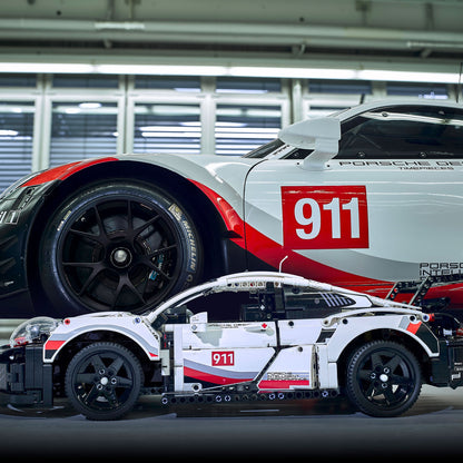 LEGO® Technic™ 42096 Porsche 911 RSR - Mô Hình Xe Đua Siêu Xe Lắp Ráp Cao Cấp LEGO - ảnh 3 - LEGO Set