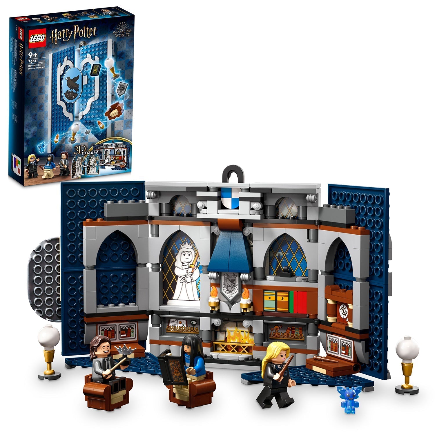 LEGO® Harry Potter™ Ravenclaw™ House Banner - Bộ Lắp Ráp Biểu Ngữ Nhà Ravenclaw - LEGO 76411 LEGO - ảnh 5 - LEGO Harry Potter