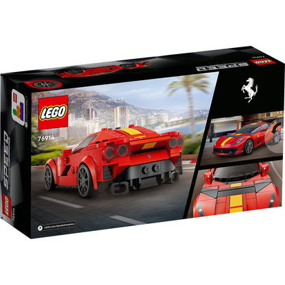 LEGO® Speed Champions Ferrari 812 Competizione - Mô Hình Lắp Ráp Siêu Xe Ferrari - LEGO 76914 LEGO - ảnh 3 - Building Set