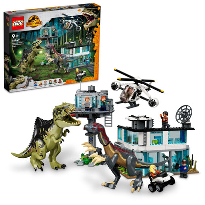 LEGO® Jurassic World Giganotosaurus and Therizinosaurus Attack - Bộ Đồ Chơi Lắp Ráp Khủng Long 76949 - LEGO LEGO - ảnh 6 - LE