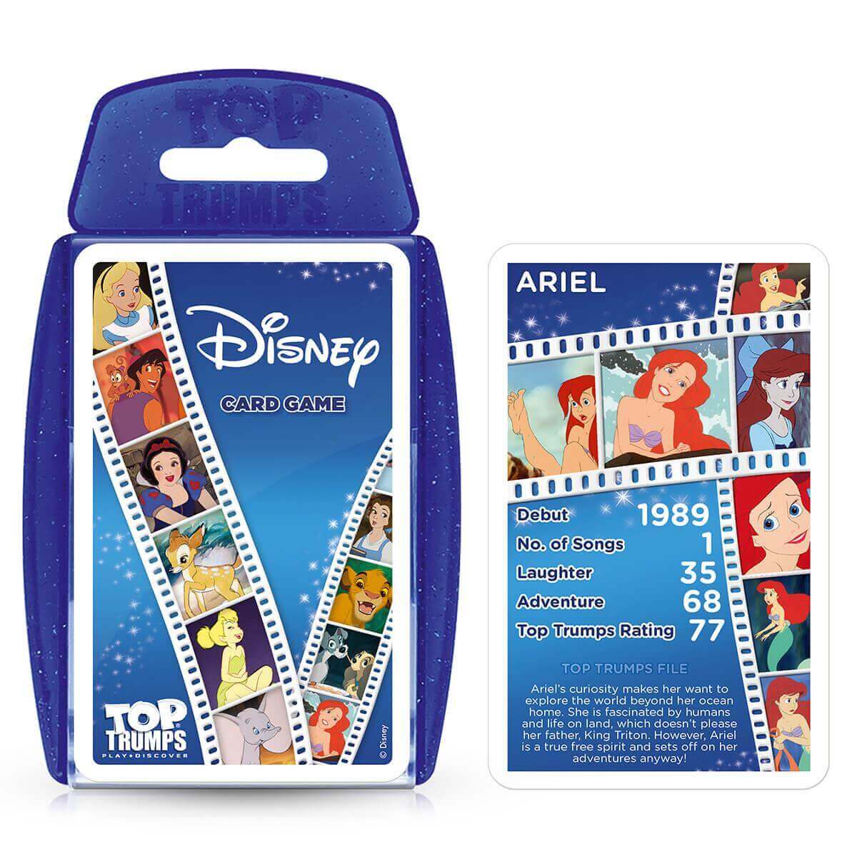 Disney Movie Magic Top Trumps 4 Pack Card Game Bundle - Combo 4 Bộ Bài Disney - Winning Moves UK - Góc nhìn khác 3