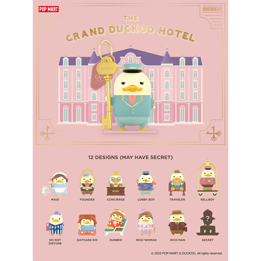 The Grand Dockoo Hotel - Mô hình Blind Box Art Toy - POP MART