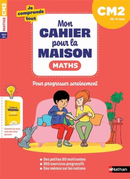 Mon Cahier Pour La Maison - Mathematiques Cm2