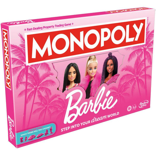 Cờ Tỷ Phú Monopoly: Phiên Bản Barbie - Trò Chơi Gia Đình (2-6 Người, 8+)