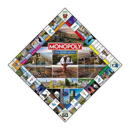 Peak District Monopoly Board Game - Cờ Tỷ Phú Phiên Bản Vườn Quốc Gia - Winning Moves
