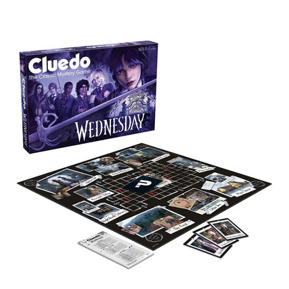 Wednesday Cluedo Mystery Board Game - Trò Chơi Board Game Thám Tử Bí Ẩn - Winning Moves - Hình ảnh chi tiết 2