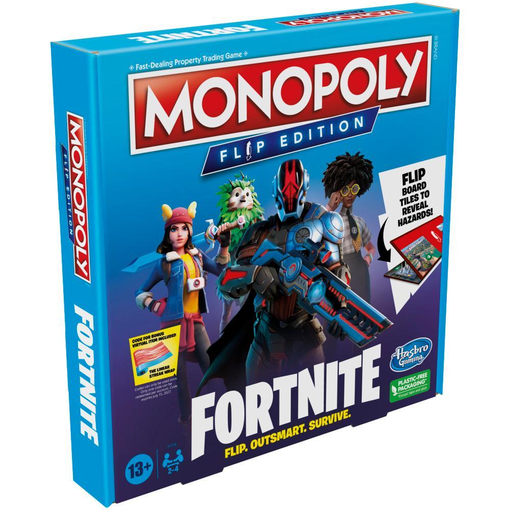 Monopoly Flip Edition: Trò Chơi Board Game Fortnite - Phiên Bản Lật Đảo