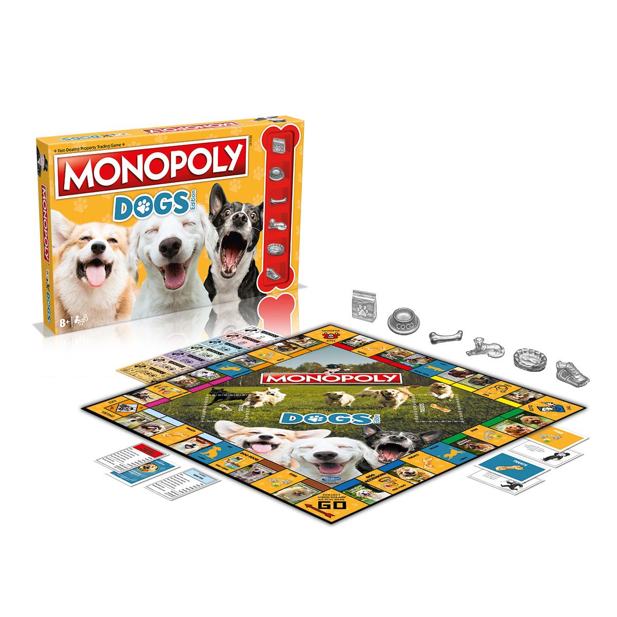 Dogs Monopoly Board Game - Cờ Tỷ Phú Chủ Đề Thú Cưng - Winning Moves UK - Hình ảnh chi tiết 2