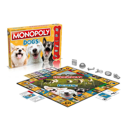 Dogs Monopoly Board Game - Cờ Tỷ Phú Chủ Đề Thú Cưng - Winning Moves UK - Hình ảnh chi tiết 2
