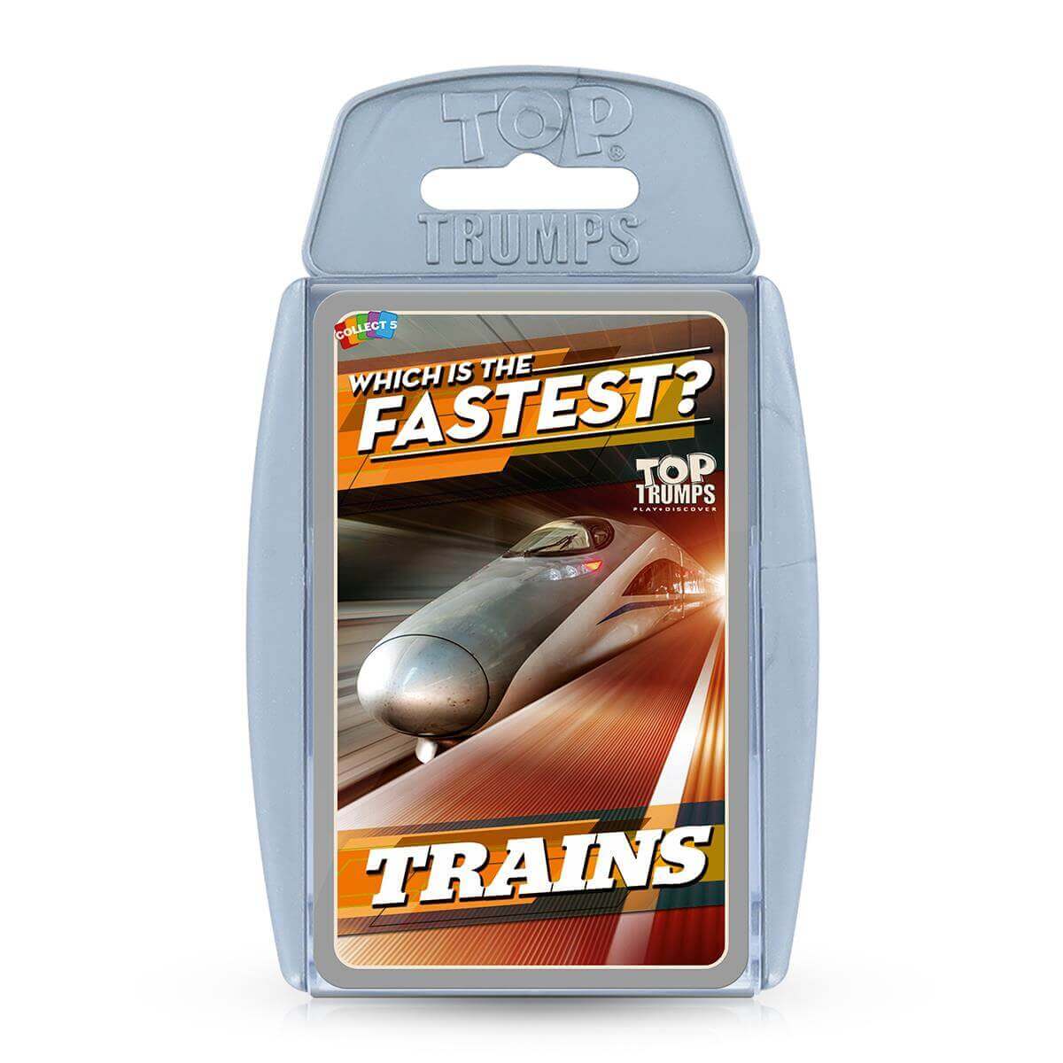 Trains Top Trumps Card Game - Trò chơi thẻ bài Tàu hỏa - Winning Moves - Hình ảnh sản phẩm