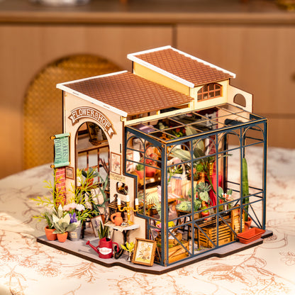 Rolife DIY Miniature Dollhouse - Emily's Flower Shop DG145 - Mô Hình Nhà Búp Bê Tự Làm - Rolife