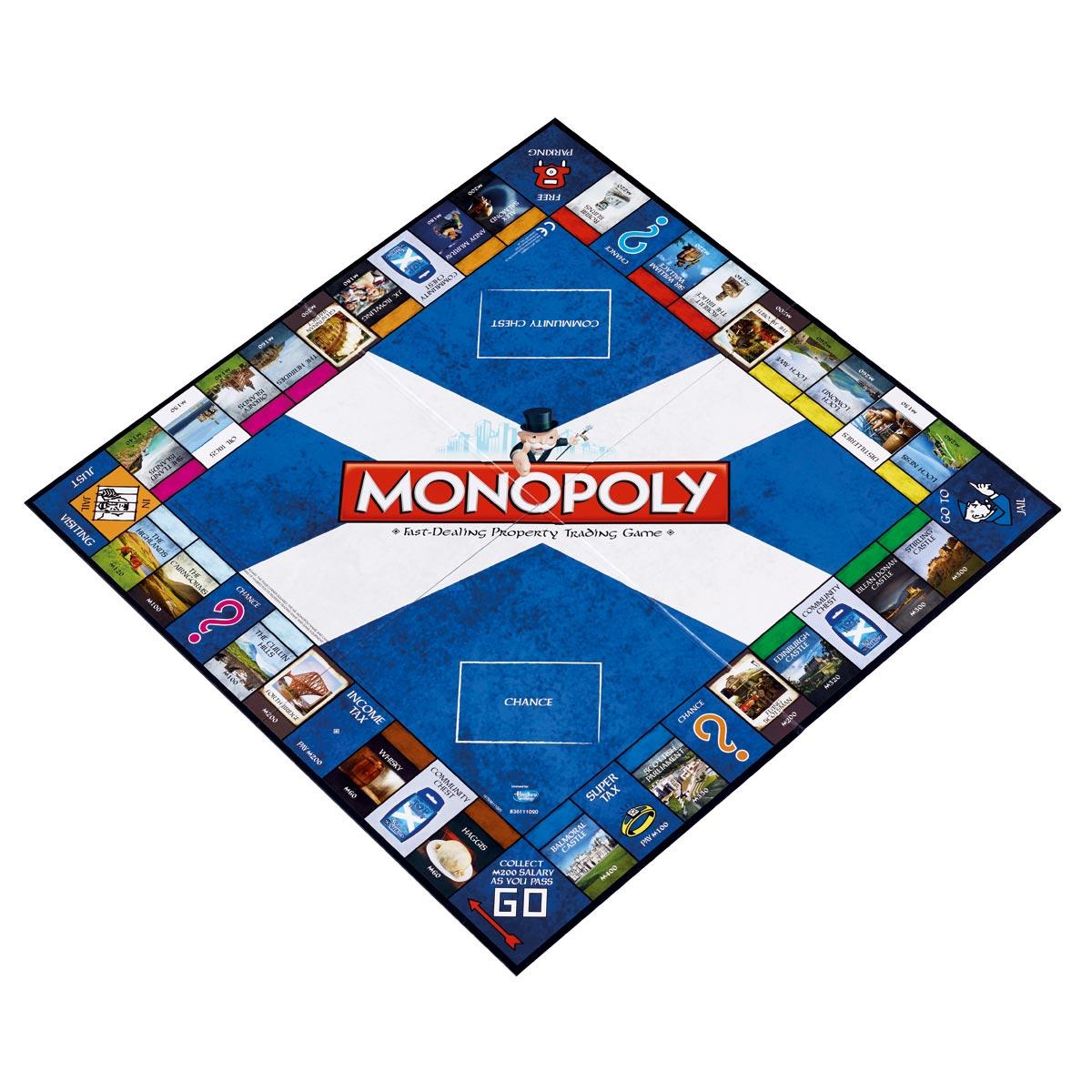 Scotland Monopoly Board Game - Cờ Tỷ Phú Khám Phá Di Sản Scotland - Winning Moves - Góc nhìn khác 3