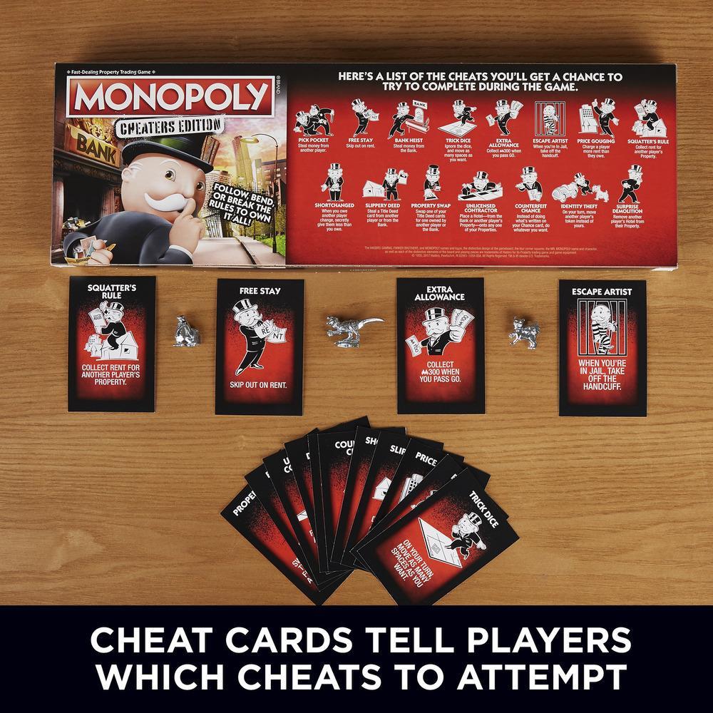 Cờ Tỷ Phú Monopoly Cheaters Edition - Phiên Bản Phá Luật (Kèm Còng Tay)