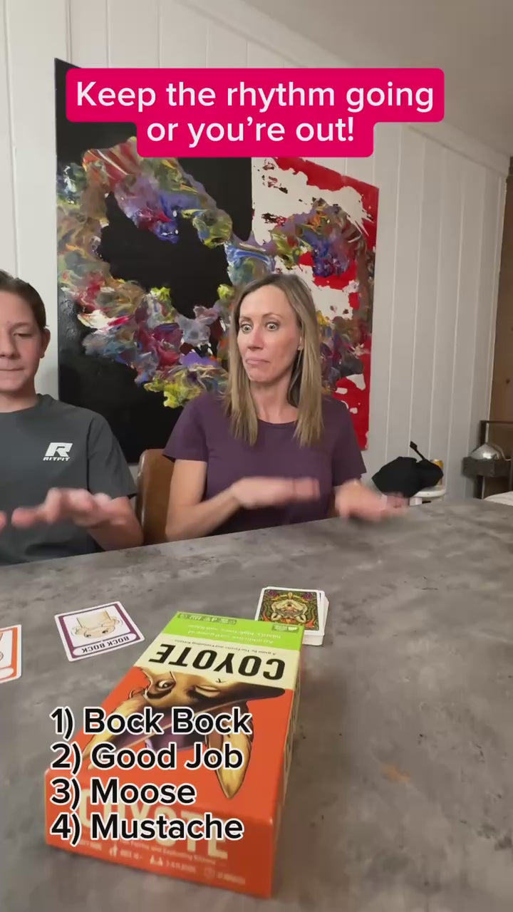 Coyote (Large Edition) - Board game thẻ bài tiệc tùng - Exploding Kittens