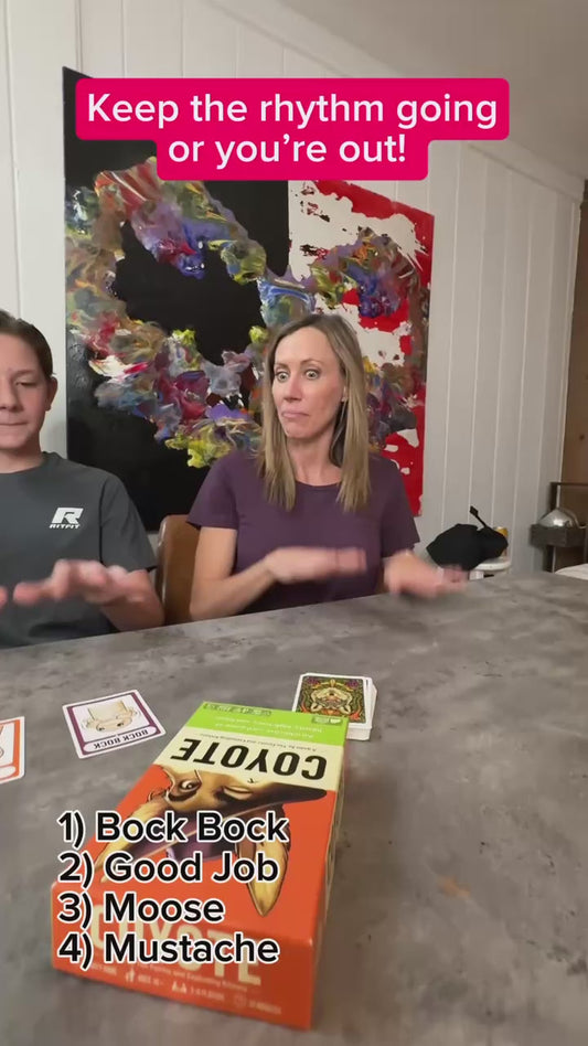 Coyote (Large Edition) - Board game thẻ bài tiệc tùng - Exploding Kittens