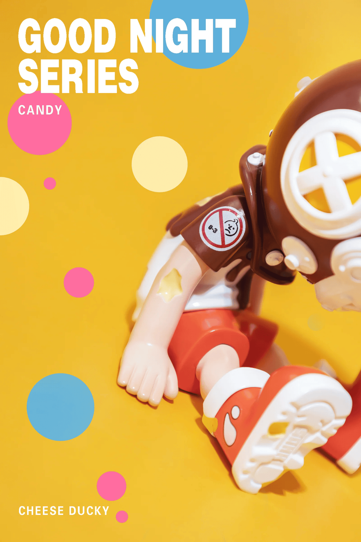 Good Night Series-Candy-Cheese Ducky - Mô hình Art Toy Resin Cao Cấp - Sank Toys - Hình ảnh bổ sung 7