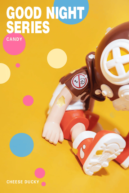 Good Night Series-Candy-Cheese Ducky - Mô hình Art Toy Resin Cao Cấp - Sank Toys - Hình ảnh bổ sung 7