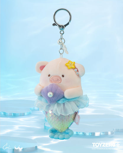 LuLu the Piggy Ocean - Mermaid LuLu Plush Keychain Móc Khóa Bông ToyZero+ - Hình ảnh chi tiết 2