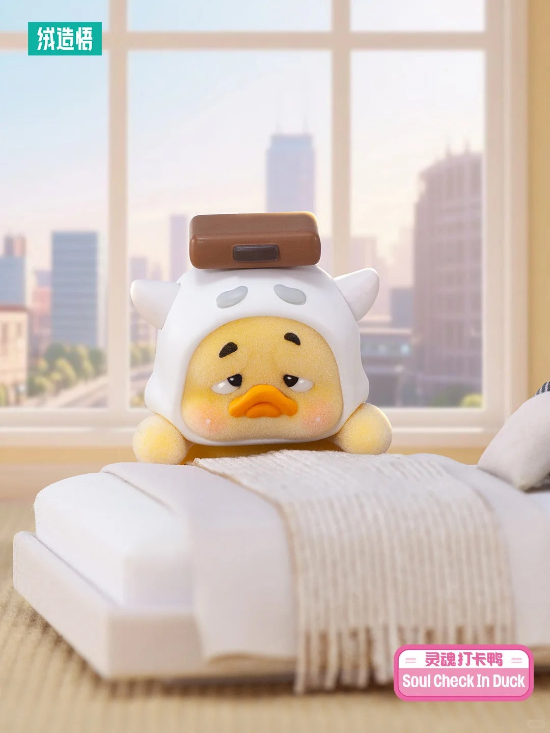 Upset Duck - Status Display Duck Blind Box - Mô Hình Vịt Biểu Cảm Chính Hãng 1983