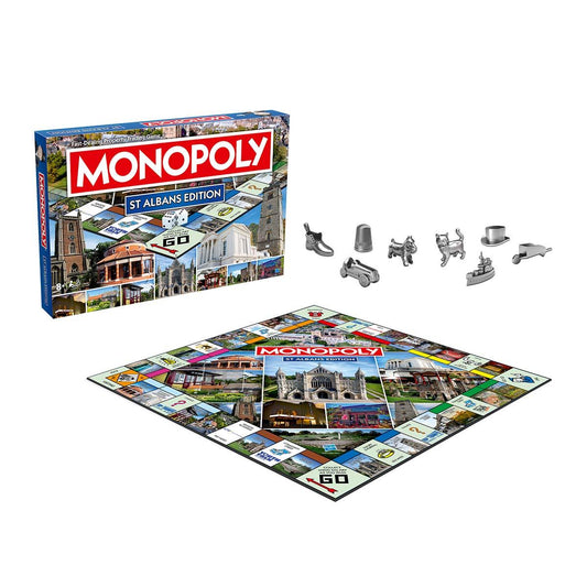 St Albans Monopoly Board Game - Special Edition - Board Game Kinh Điển Thành Phố St Albans - Winning Moves