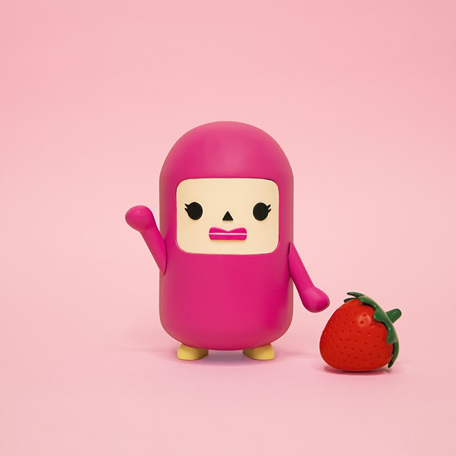 Capsubeans Complete Set - Bộ 4 Mô Hình Art Toy Vinyl - Unbox Industries - Góc nhìn khác 3