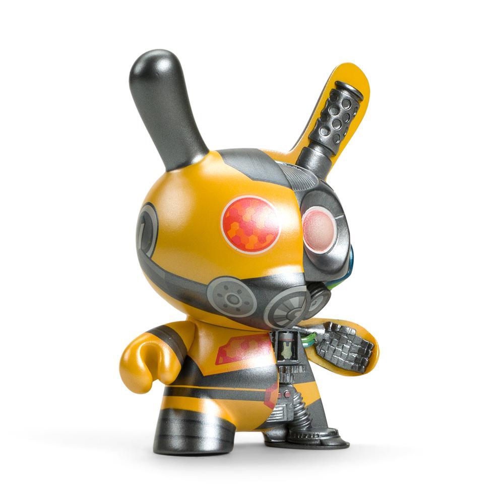 DAIROBO-B MECHA HALF RAY 5" DUNNY YELLOW EDITION - Mô Hình Art Toy Giới Hạn Kidrobot x Dolly Oblong Kidrobot - ảnh 2 - Art To