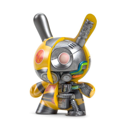 DAIROBO-B MECHA HALF RAY 5" DUNNY YELLOW EDITION - Mô Hình Art Toy Giới Hạn Kidrobot x Dolly Oblong - Hình ảnh bổ sung 4