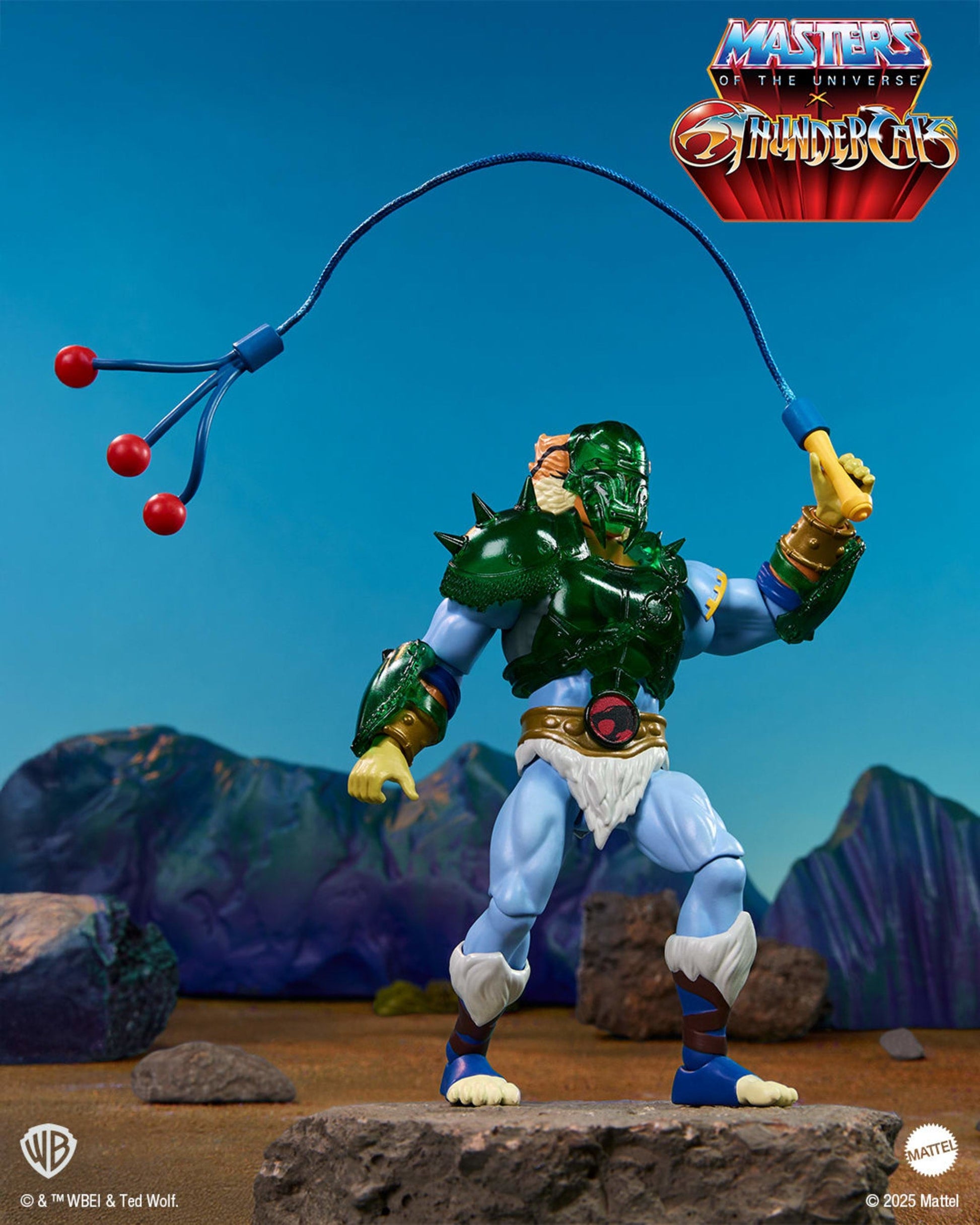 Masters of the Universe x ThunderCats Origins Tygra Action Figure