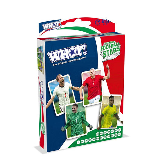 World Football Stars WHOT! Card Game - Trò Chơi Thẻ Bài Bóng Đá - Winning Moves - Hình ảnh sản phẩm