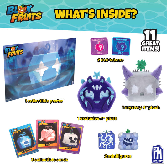 Blox Fruits – Collector Bundle: Diamond | Bộ Sưu Tập 11 Món Thú Bông & Mô Hình | PhatMojo