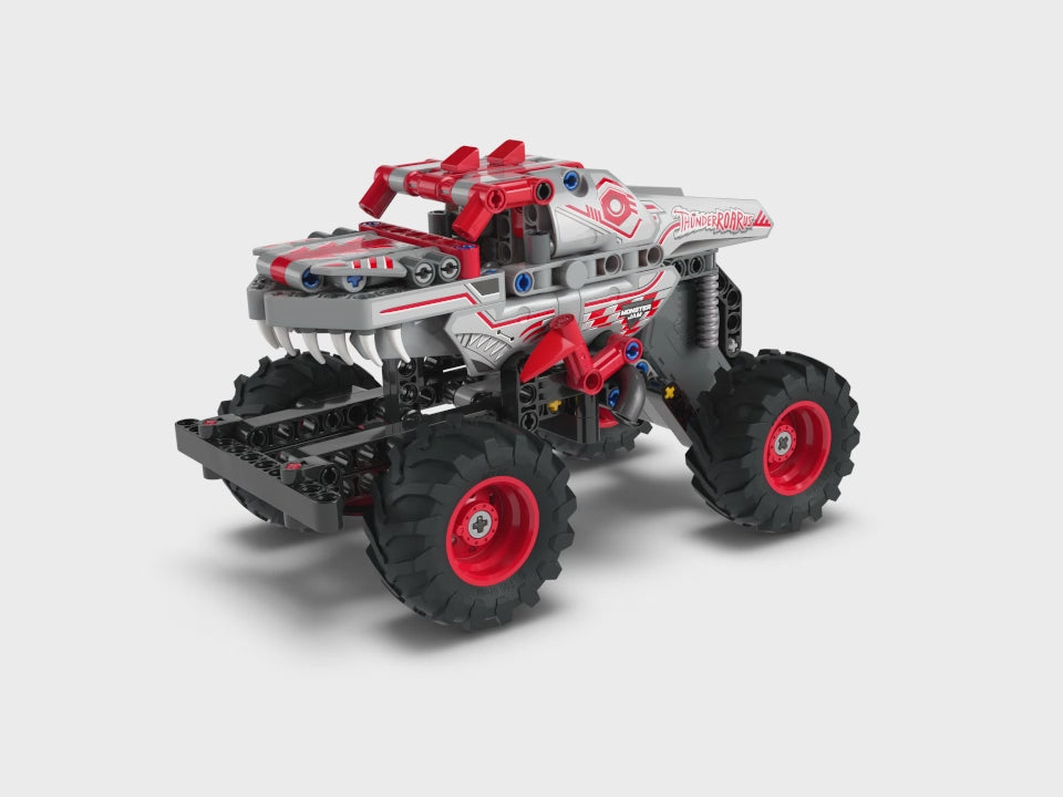 LEGO® Technic™ Monster Jam™ ThunderROARus™ Pull-Back - Xe Tải Quái Vật Kéo Lùi Khủng Long - LEGO 42200 LEGO - ảnh 4 - LEGO Te