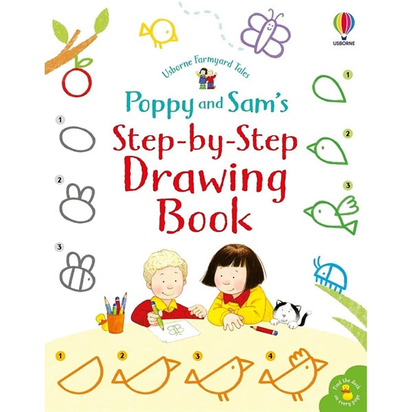 Poppy and Sam's Step-by-Step Drawing Book