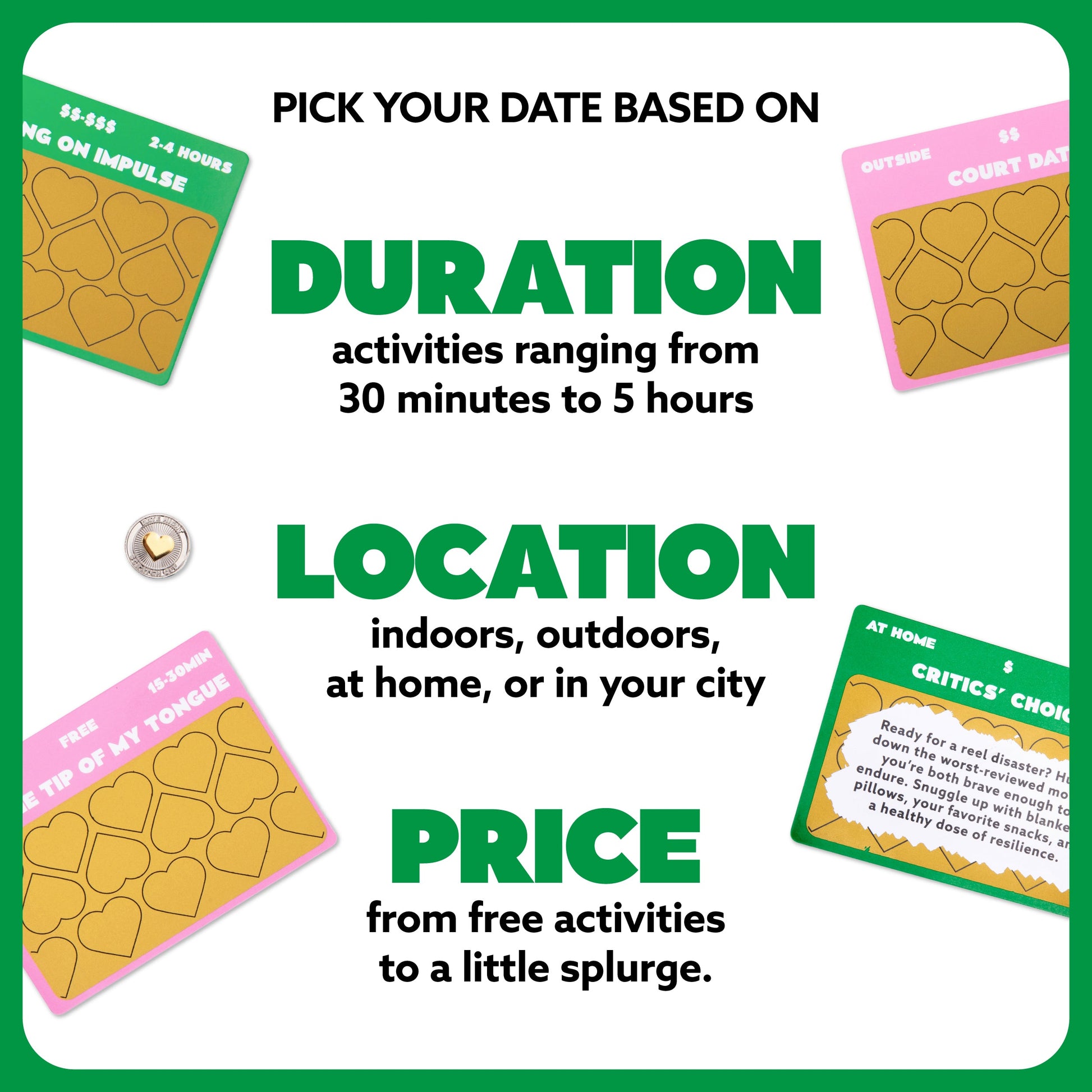 Date Night Scratch-Off Cards - Bộ Thẻ Cào 50 Ý Tưởng Hẹn Hò Độc Đáo - Relatable - Góc nhìn khác 3