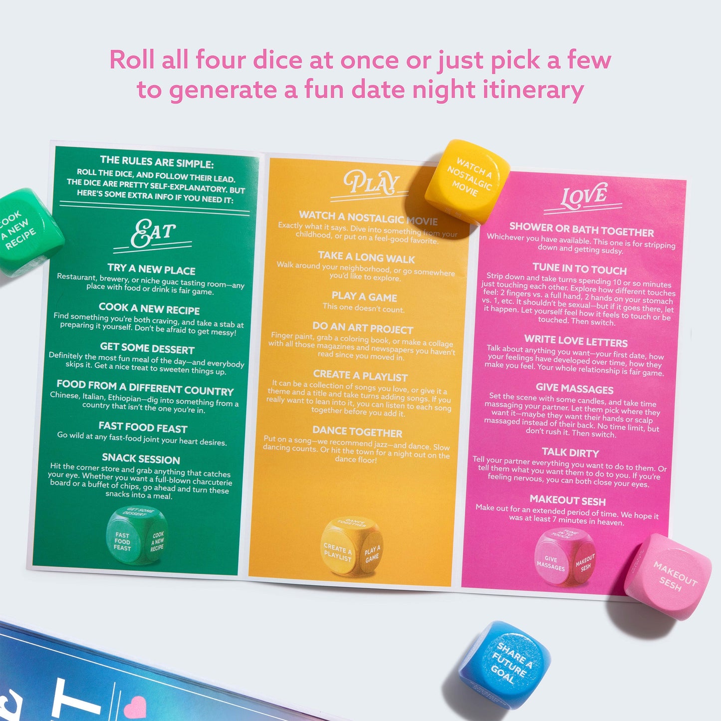 Date Night Dice - Xúc Xắc Gợi Ý Hẹn Hò Cho Cặp Đôi - Relatable - Góc nhìn khác 3