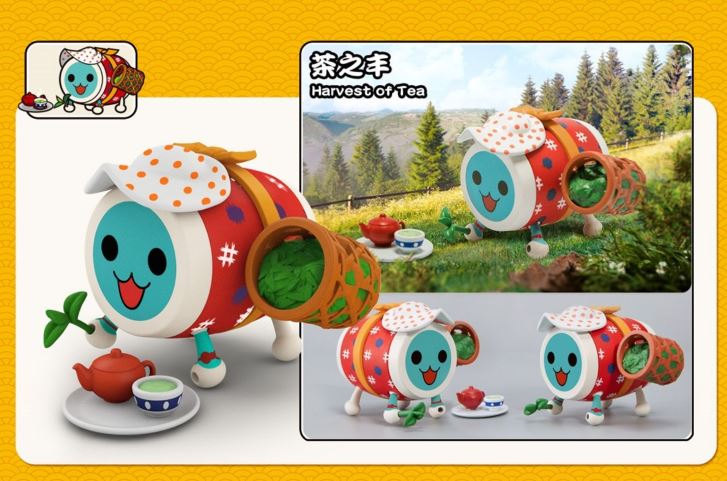 Taiko Master Series 1 - Beautiful Harvest - Blindbox Art Toy Chính Hãng Yortoyz