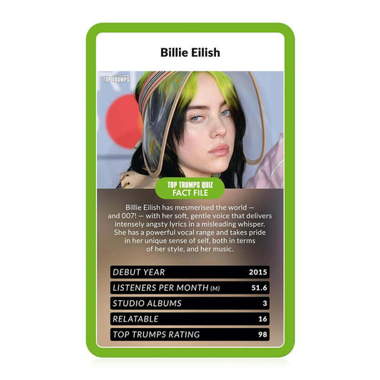 Top Trumps Gen Z - Guide to Spotify Trends Card Game Trò chơi thẻ bài âm nhạc Winning Moves - Hình ảnh chi tiết 2