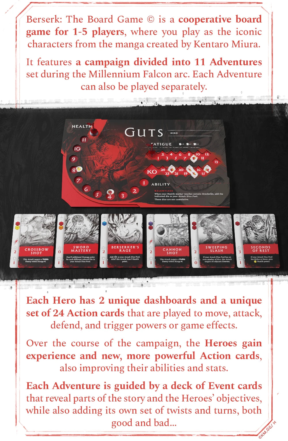 Berserk: The Board Game Eclipse Pledge with Shaded Miniatures (Kickstarter Pre-Order Special)