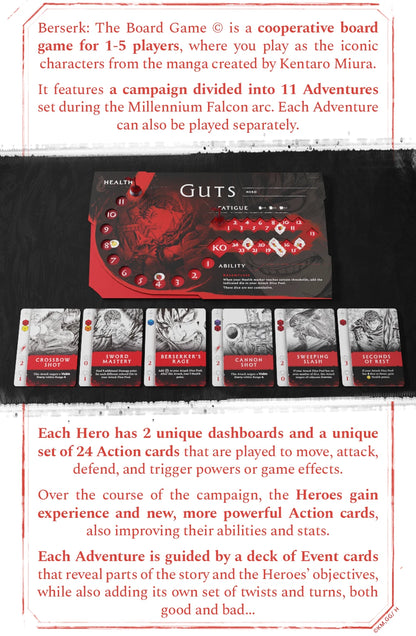 Berserk: The Board Game Eclipse Pledge with Shaded Miniatures (Kickstarter Pre-Order Special)