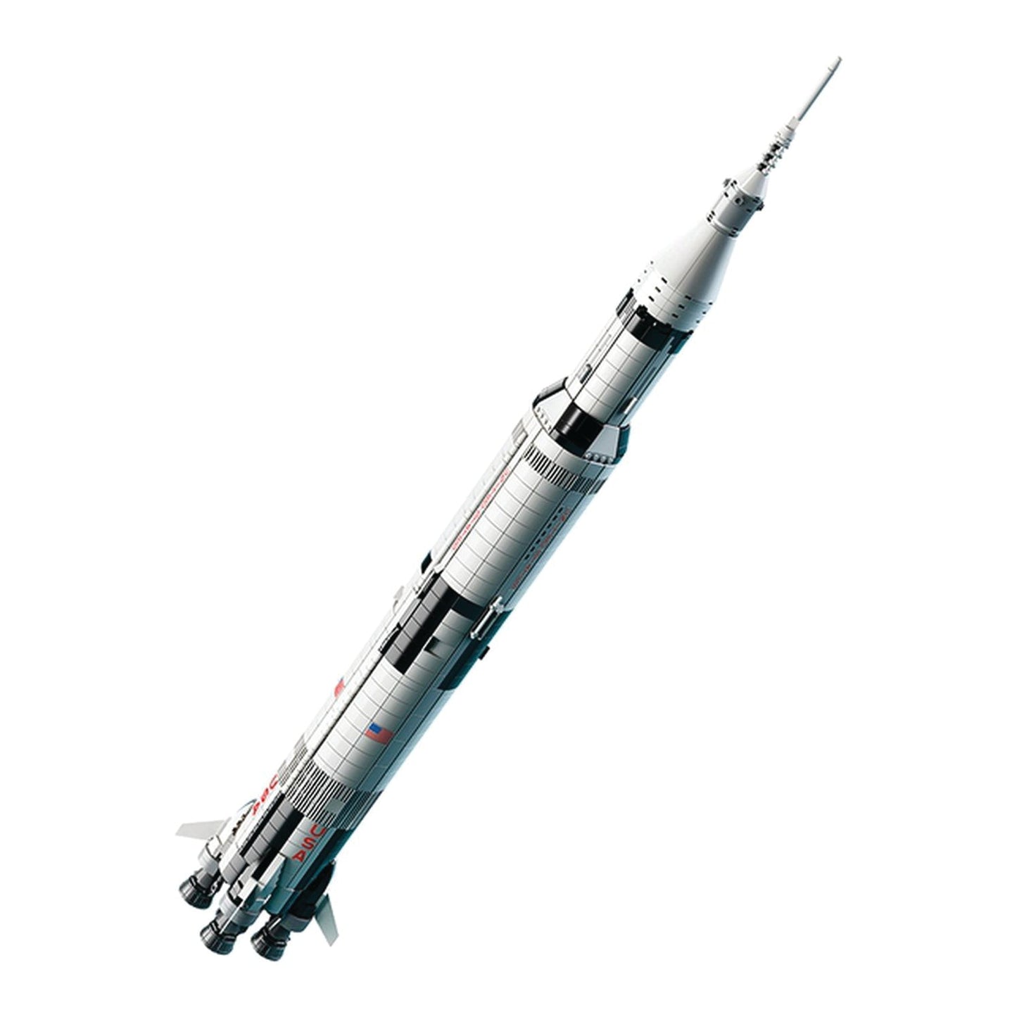 LEGO® Ideas NASA Apollo Saturn V - Mô hình Tên lửa Vũ trụ NASA - LEGO 92176 - Góc nhìn khác 3