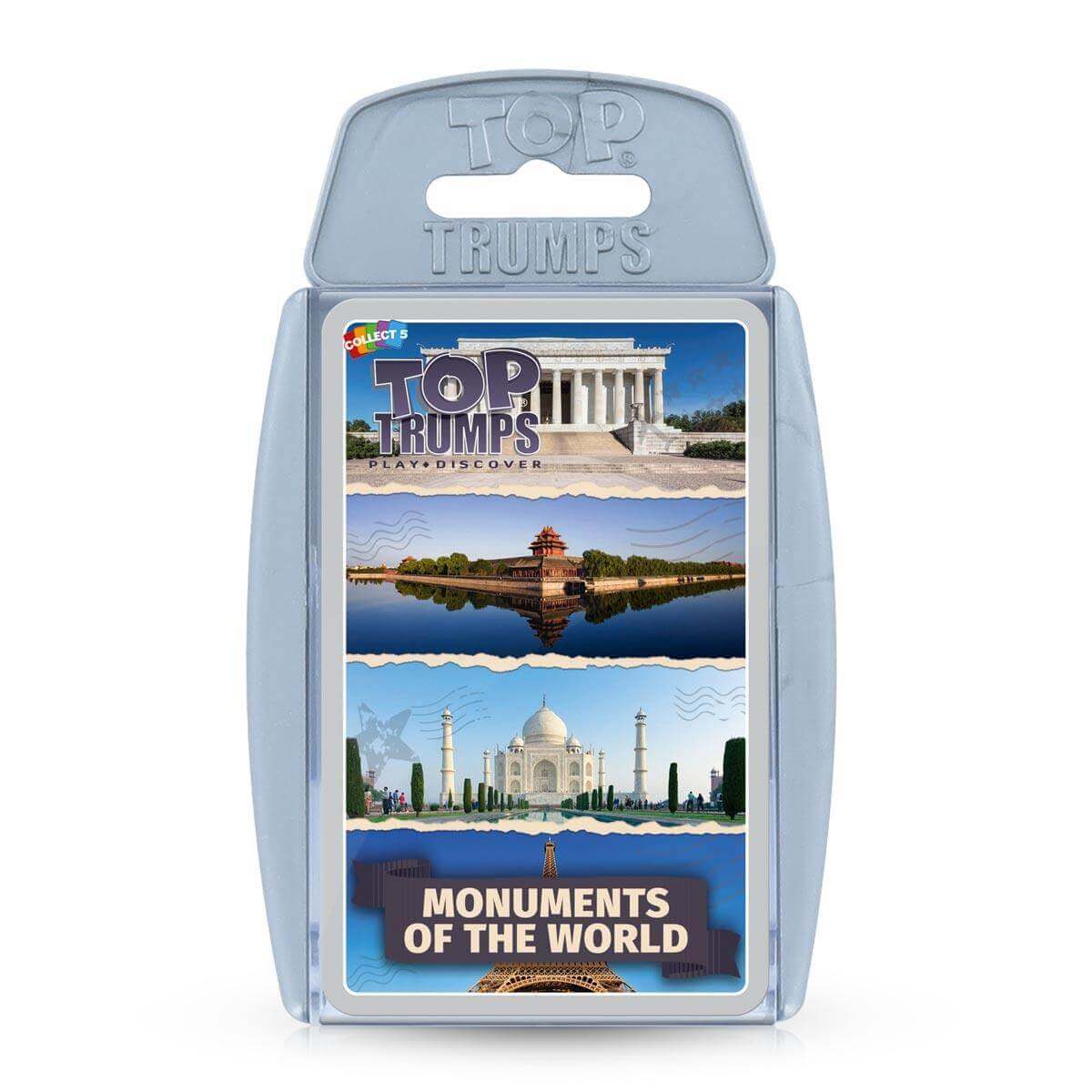 Monuments of the World Top Trumps Card Game - Thẻ bài Kiến trúc Thế giới - Winning Moves - Hình ảnh sản phẩm